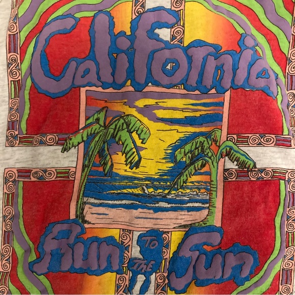 Authentic vintage 80s/90s California tourist tank - Picture 3 of 4